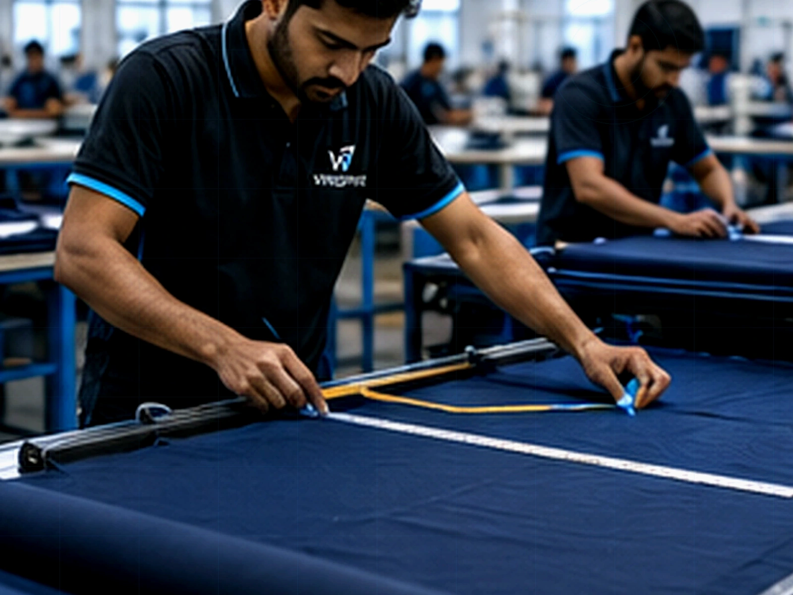 Efficient fabric cutting
